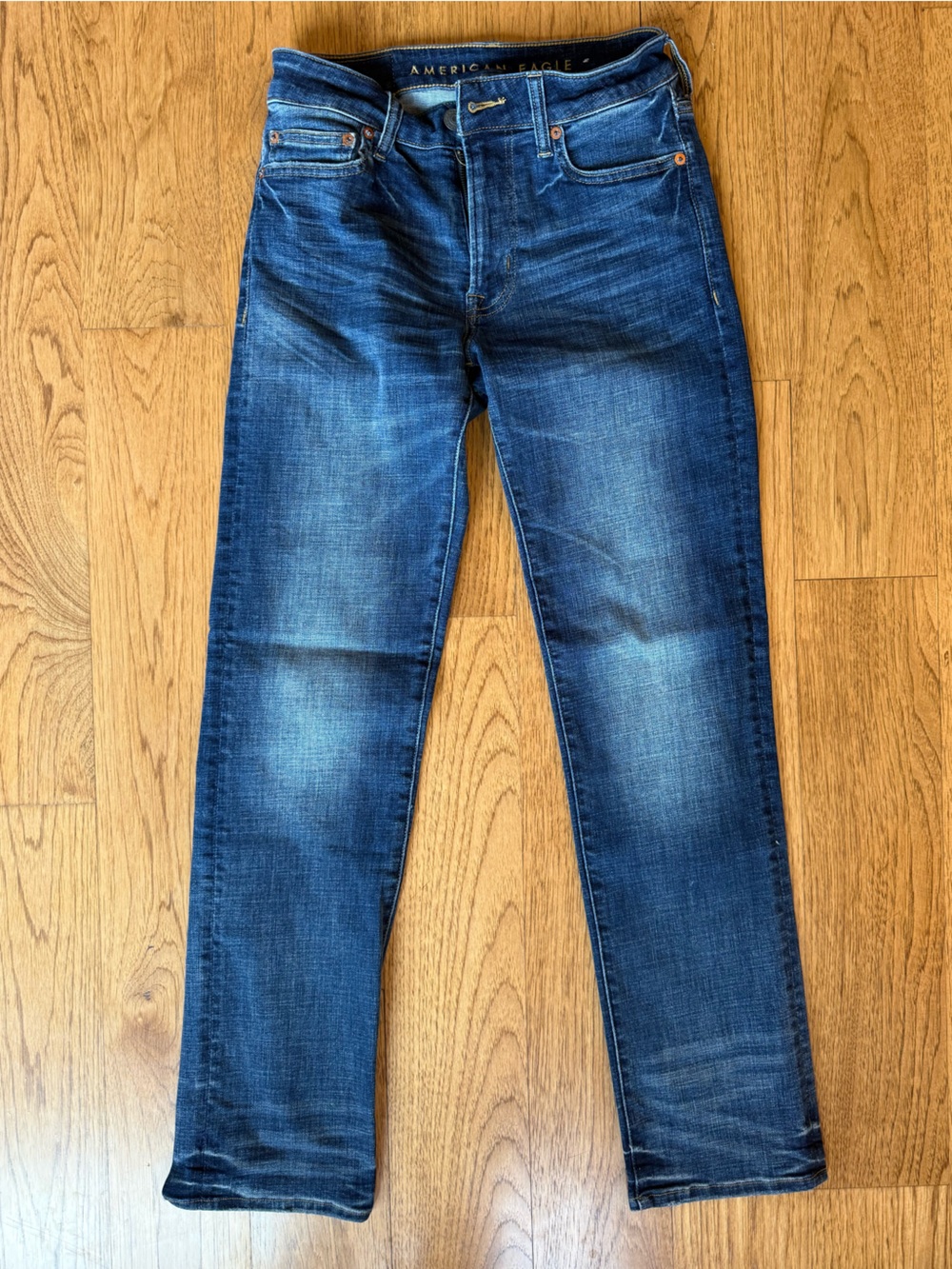 American Eagle Outfitters Dark Blue Denim Jeans
